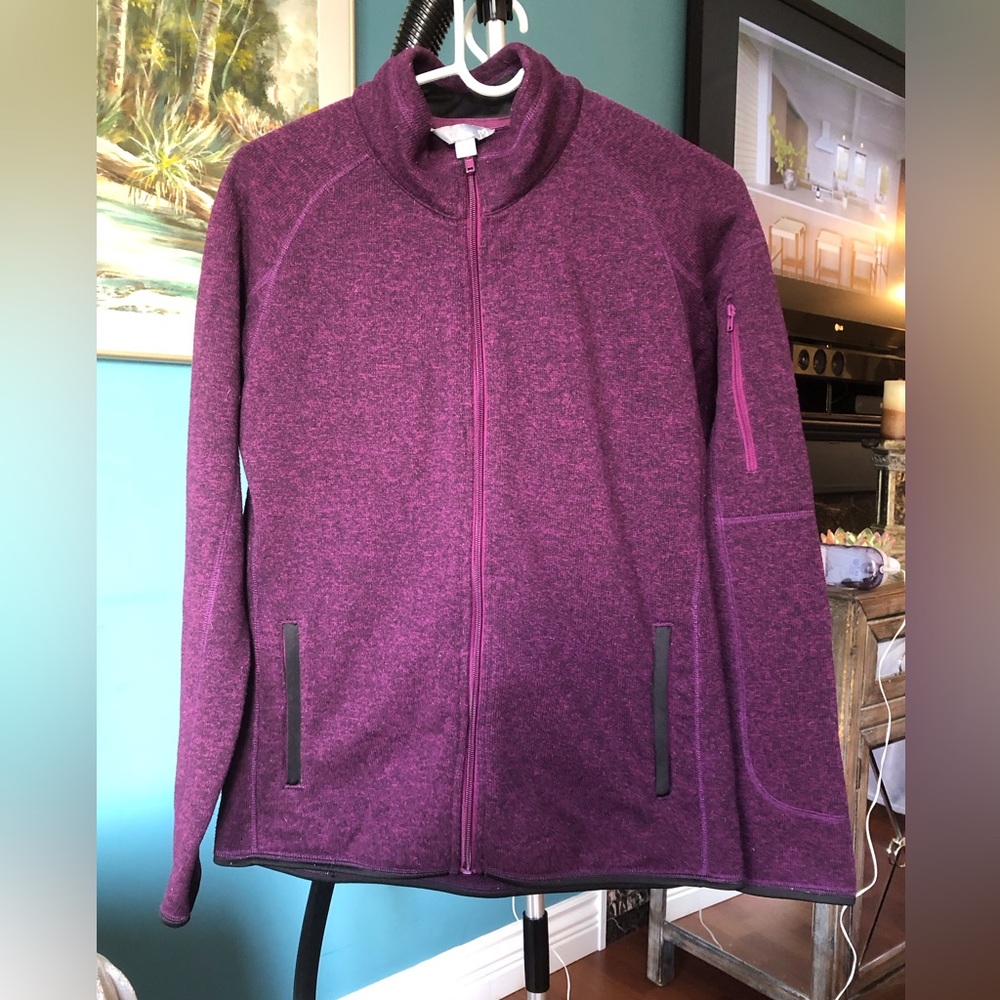 Zip up sweatshirt